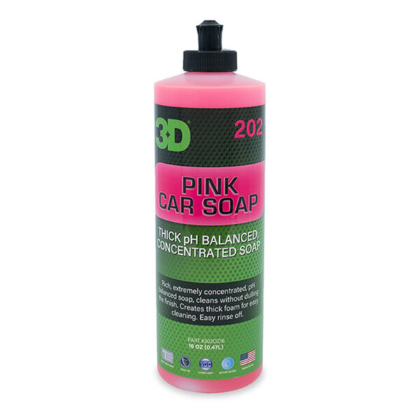 PINK CAR SOAP