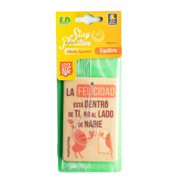 AMBIENTADOR EQUILIBRIO STAY POSITIVE NARANJA CANELA