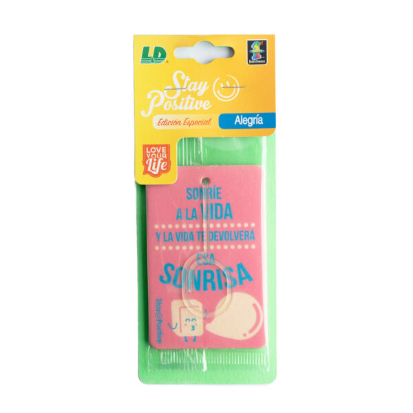 AMBIENTADOR ALEGRIA STAY POSITIVE CHICLE
