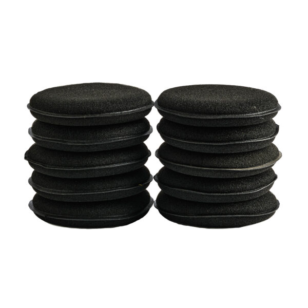 APLICADORES NEGRO DE FOAM CON BORDE