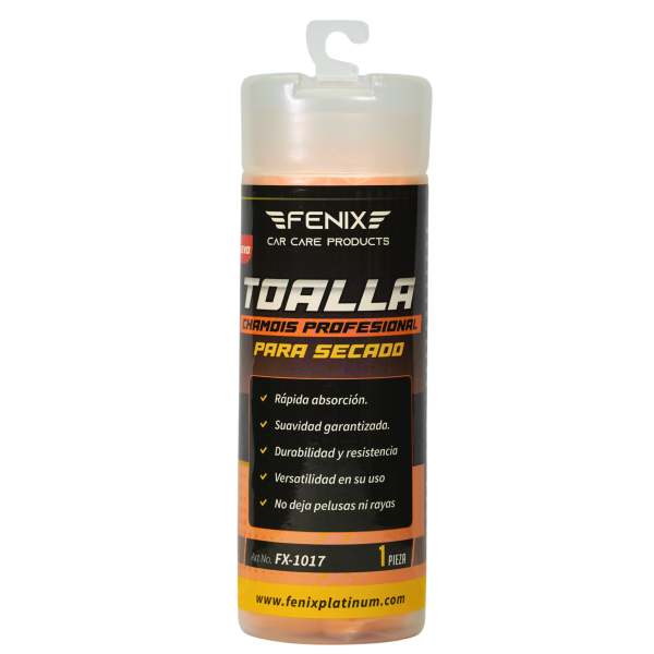TOALLA DE CHAMOIS PARA SECADO